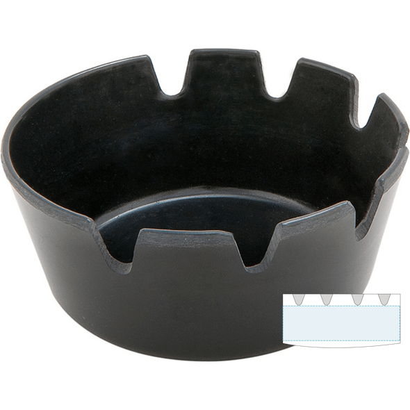 Bakelite Black Table Ashtray